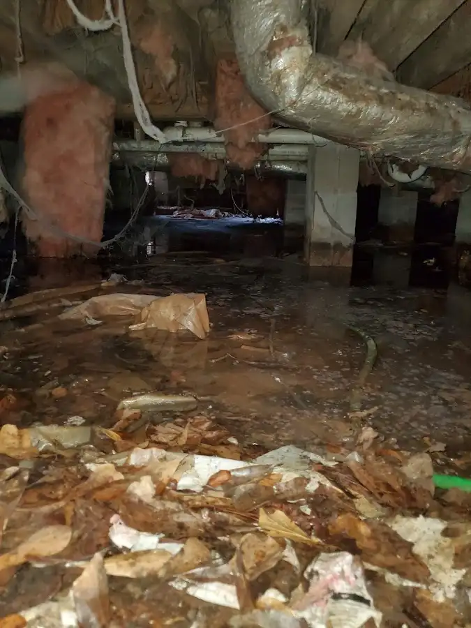 Crawl space flood assessment for Leak Detection & Repair in San Jose